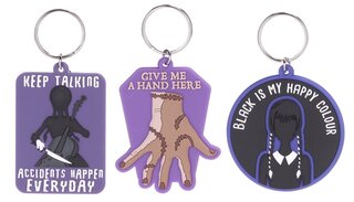 Wednesday 2D Keyring