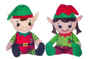 Mr & Mrs Elf Plush