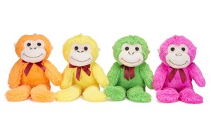 32cm Monkey with Ribbon