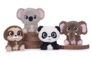 6 12.7Cm16cm Cute Eco Earth Baby Animals