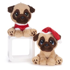 Christmas Pug with Costume