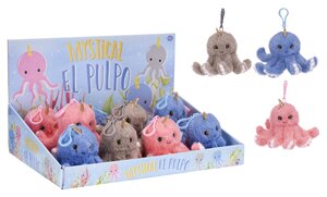 10cm Mystical El Pulpo Octopus Bagclip 3