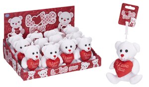 White Love Bear
