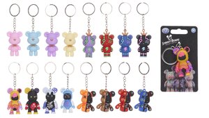 3D Street Bears Keyring