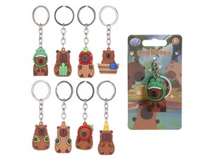 3D Capybara Keyring