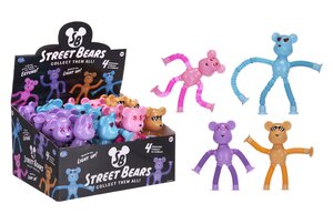 Light-up Street Bears Extending Limbs