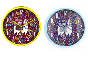 19cm Llama Clock
