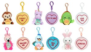 Mini Love Hearts Bagclip